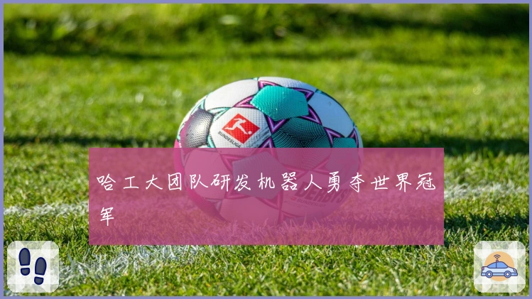 哈工大团队研发机器人勇夺世界冠军